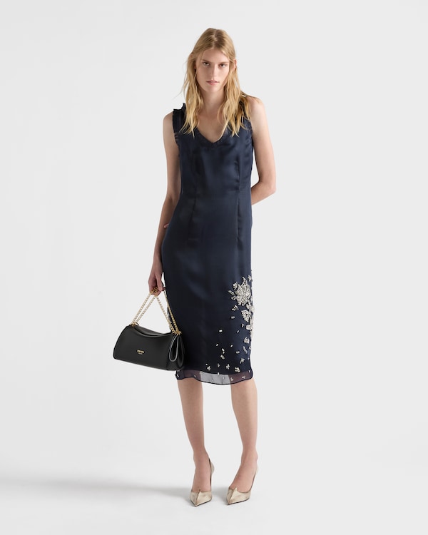 Embroidered silk organza dress Embroidered silk organza dress
