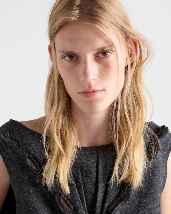 Vestido de lana shetland Vestido de lana shetland