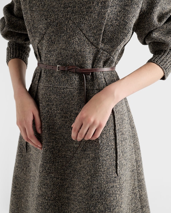 Mouliné wool dress Mouliné wool dress