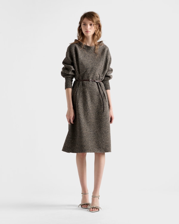 Mouliné wool dress Mouliné wool dress