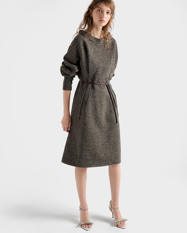 Mouliné wool dress Mouliné wool dress