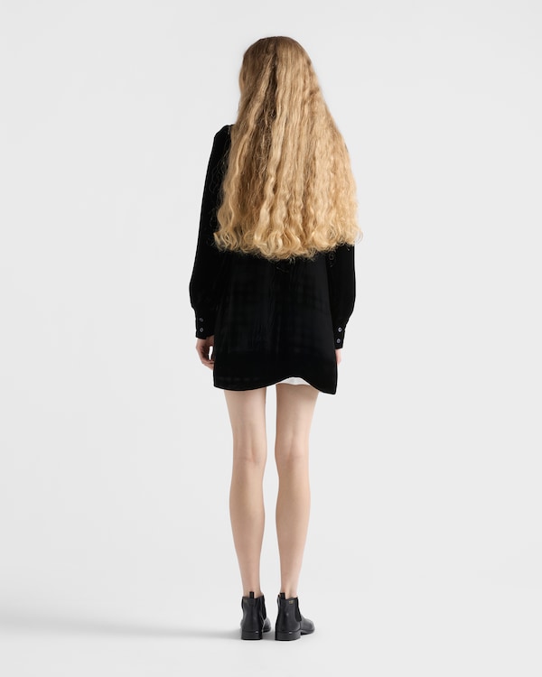 Velvet mini-dress Velvet mini-dress