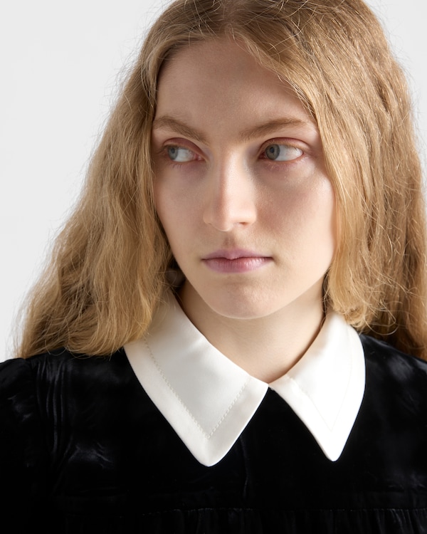 Velvet mini-dress Velvet mini-dress