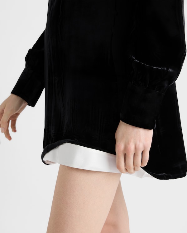 Velvet mini-dress Velvet mini-dress