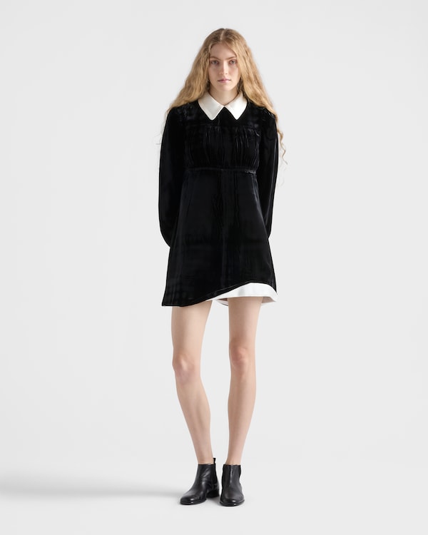 Velvet mini-dress Velvet mini-dress