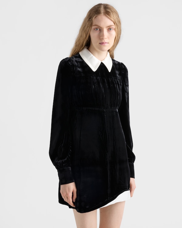 Velvet mini-dress Velvet mini-dress