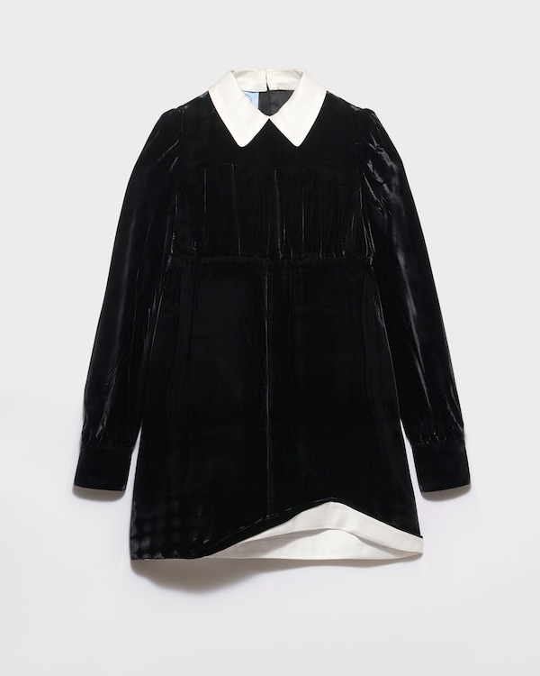 Velvet mini-dress Velvet mini-dress