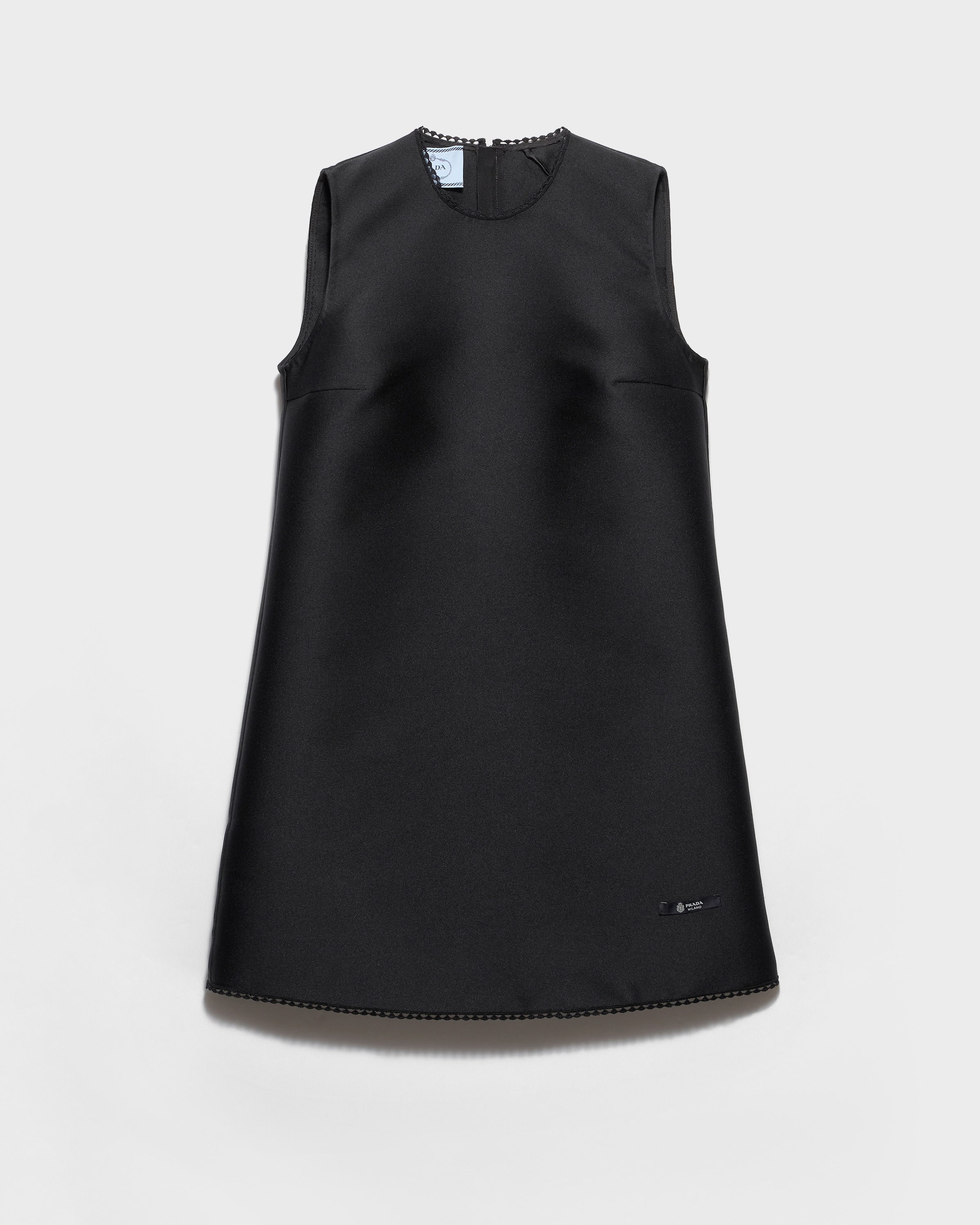 Black Scuba mini-dress | PRADA - United States