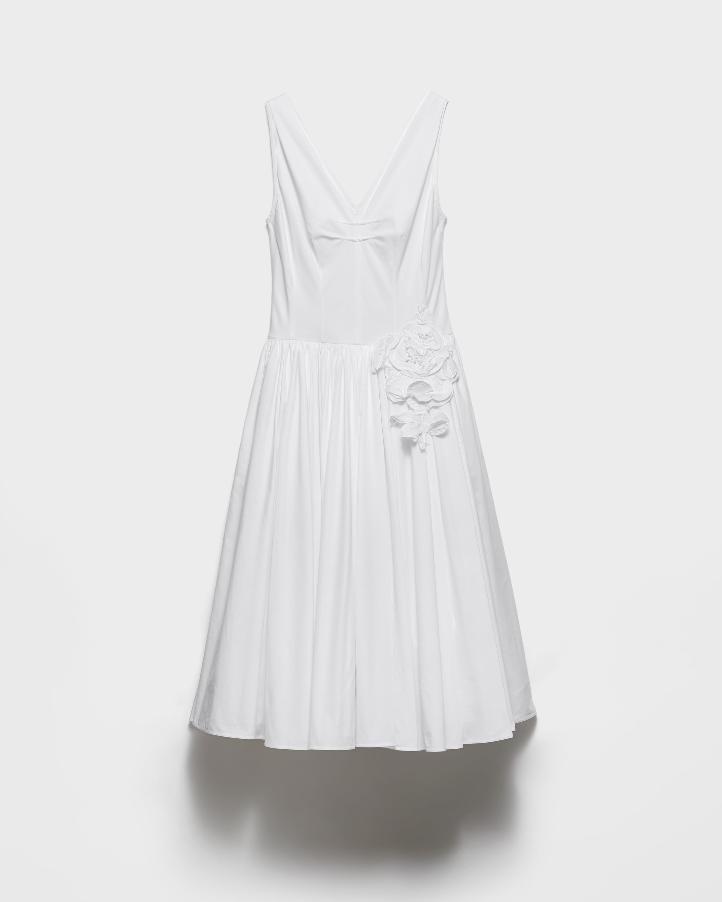 Cotton poplin dress