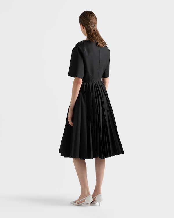 Gabardine dress - Black Gabardine dress - Black