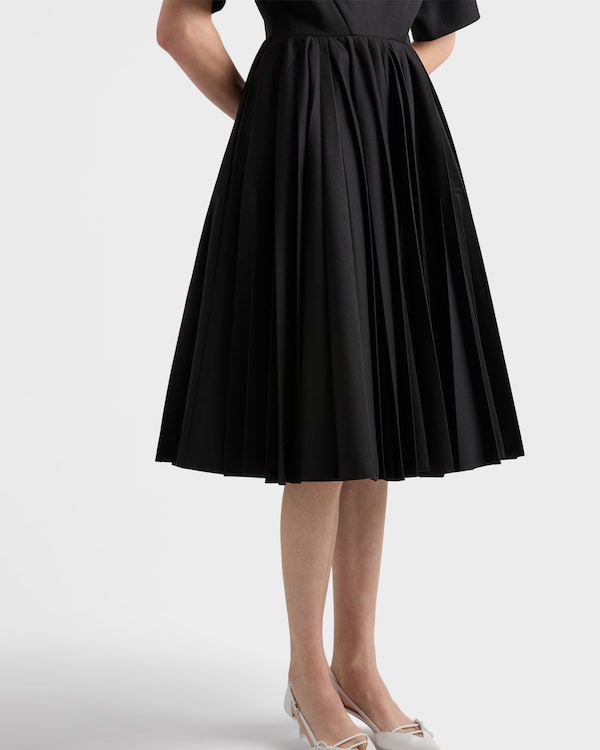 Gabardine dress - Black Gabardine dress - Black