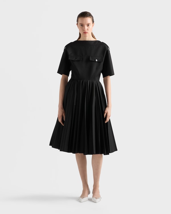 Gabardine dress - Black Gabardine dress - Black