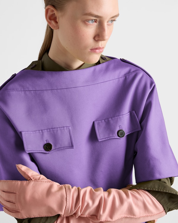 Chino dress - Cyclamen Chino dress - Cyclamen