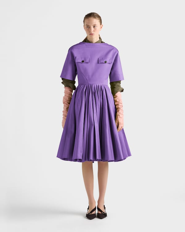 Chino dress - Cyclamen Chino dress - Cyclamen