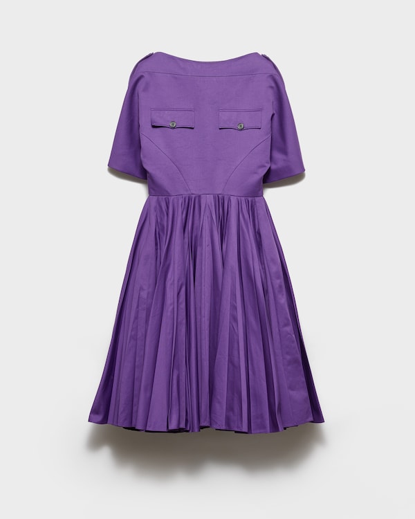 Chino dress - Cyclamen Chino dress - Cyclamen