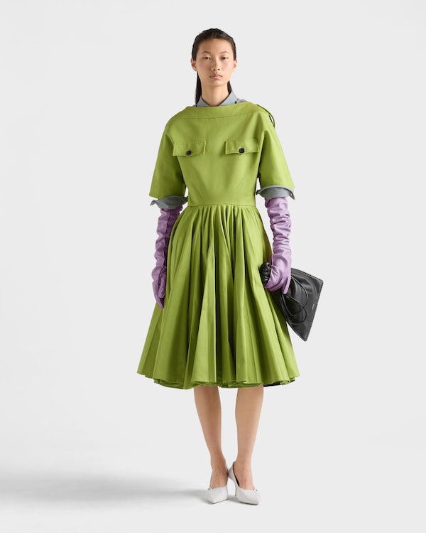 Chino dress - Fern Green Chino dress - Fern Green