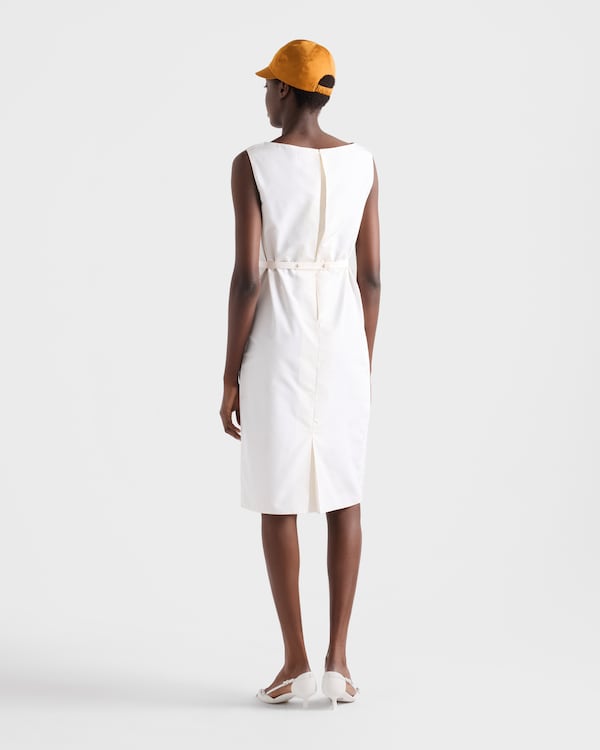 Faille dress - White Faille dress - White