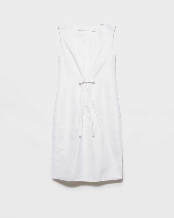 Faille dress - White Faille dress - White