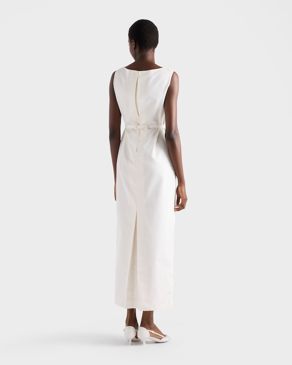 Faille dress - White Faille dress - White