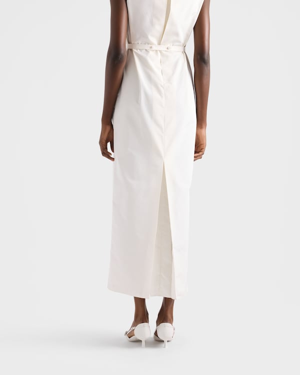 Faille dress - White Faille dress - White
