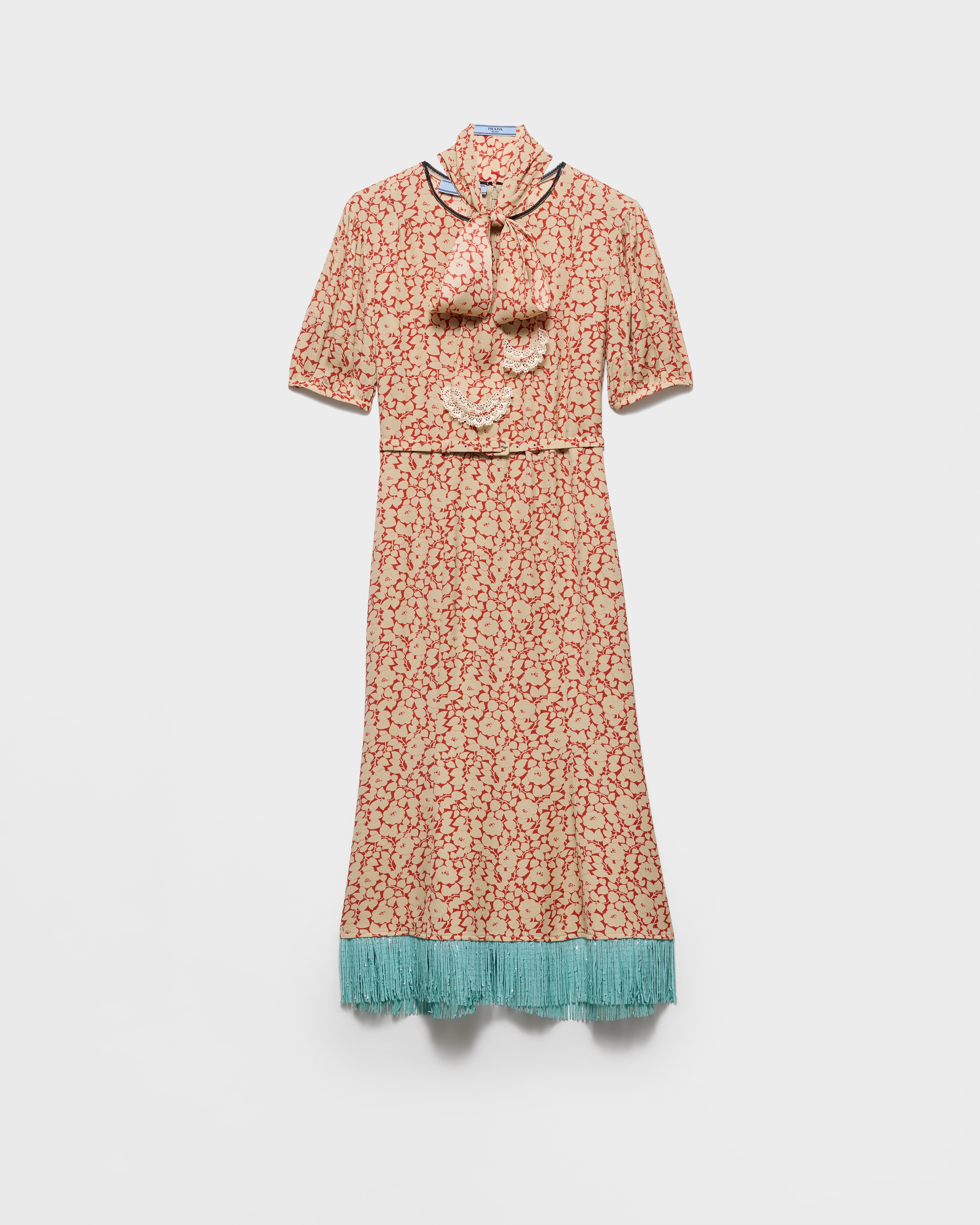 prada designer dresses Prada Silk Long Dress - Green Dresses, Clothing - PRA835829