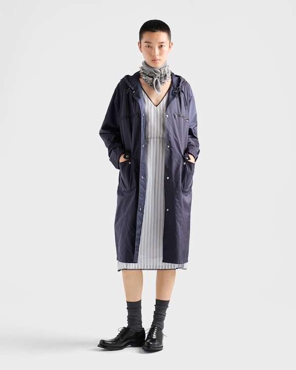 Striped dress with bow - Sapphire Blue Striped dress with bow - Sapphire Blue