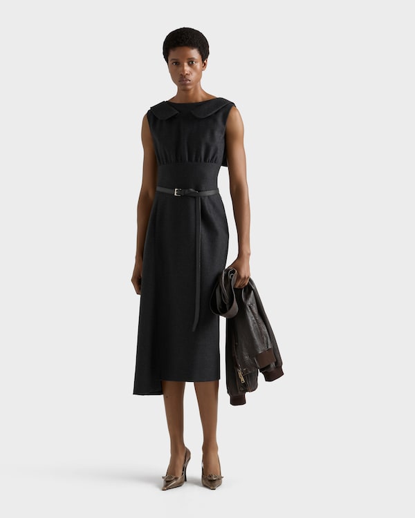 Re-Wool dress - Anthracite Gray Re-Wool dress - Anthracite Gray