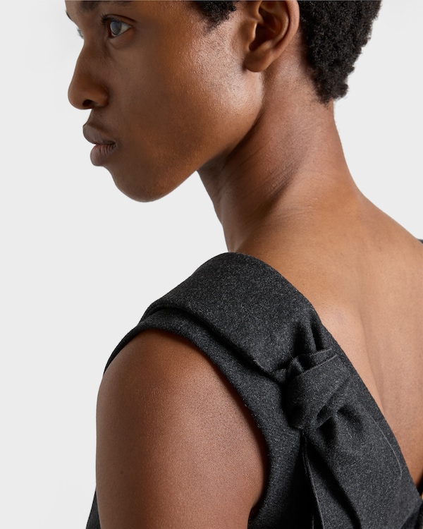 Re-Wool dress - Anthracite Gray Re-Wool dress - Anthracite Gray