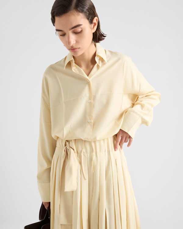 Canvas shirt - Cream Canvas shirt - Cream