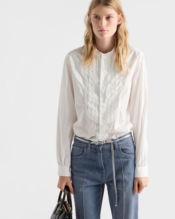 Embroidered cotton shirt Embroidered cotton shirt