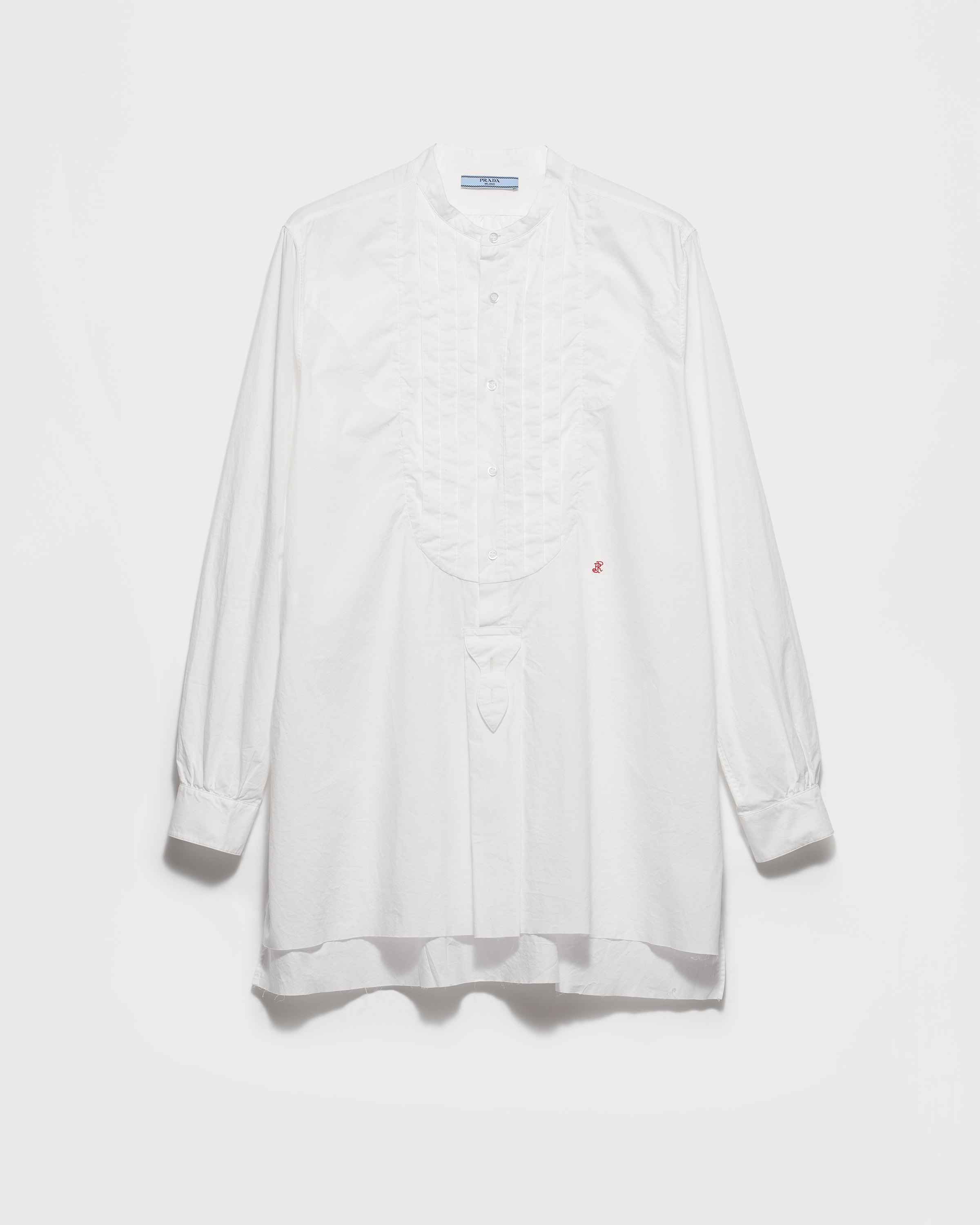 Embroidered cotton shirt