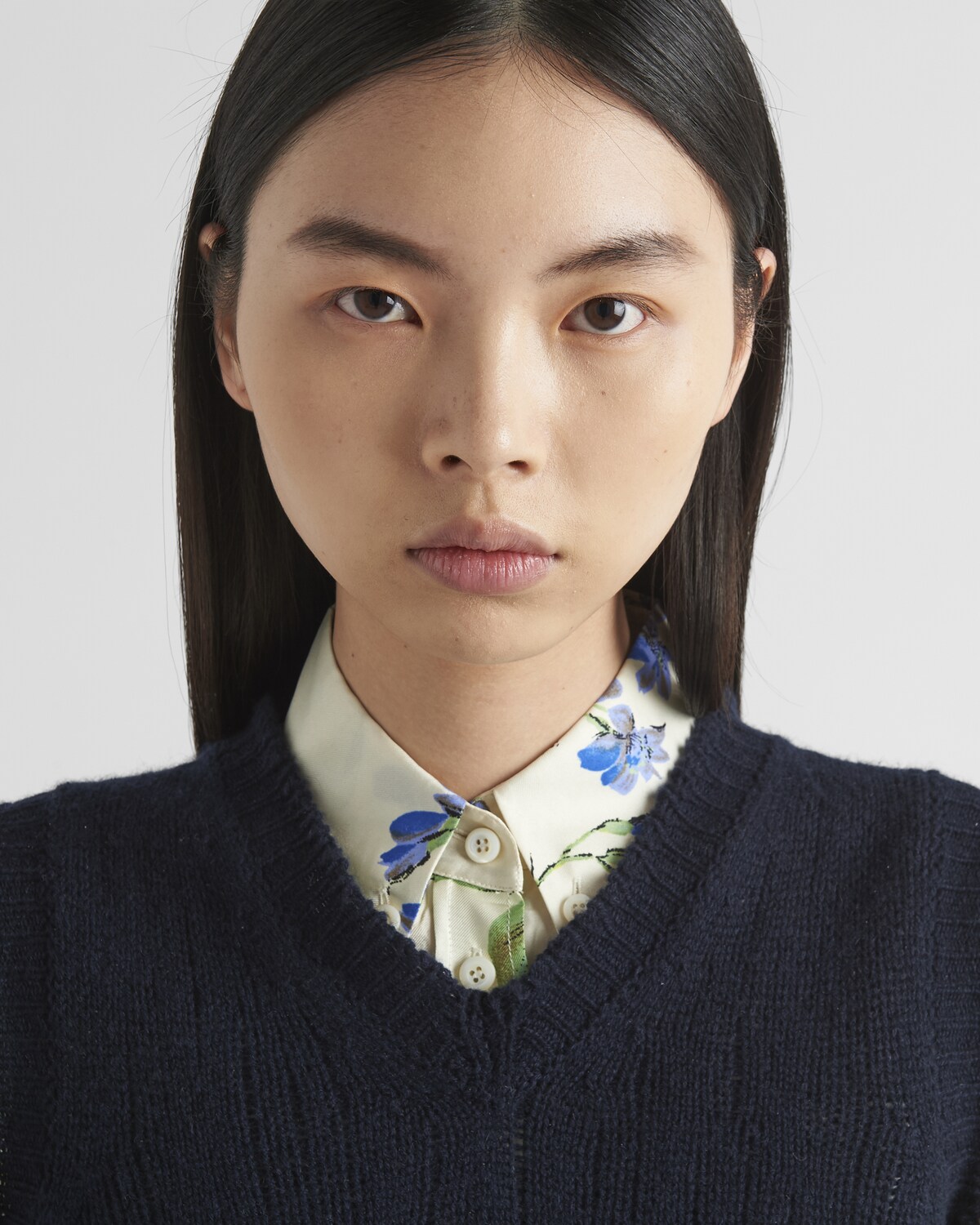 chalk-white-twill-shirt-prada