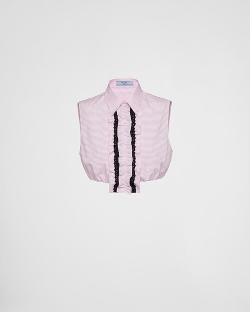 ピンク ギンガムチェック シャツ Prada ピンク ギンガムチェック シャツ Prada