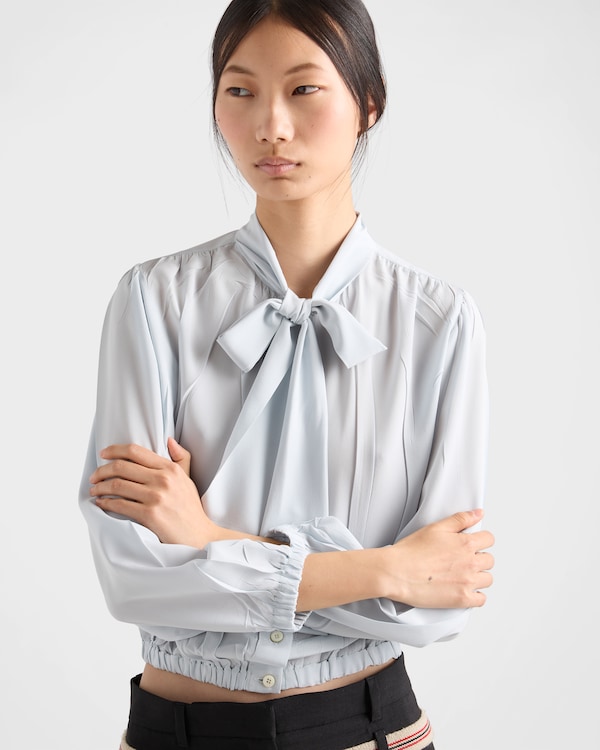 Crepe de chine shirt - Astro Crepe de chine shirt - Astro