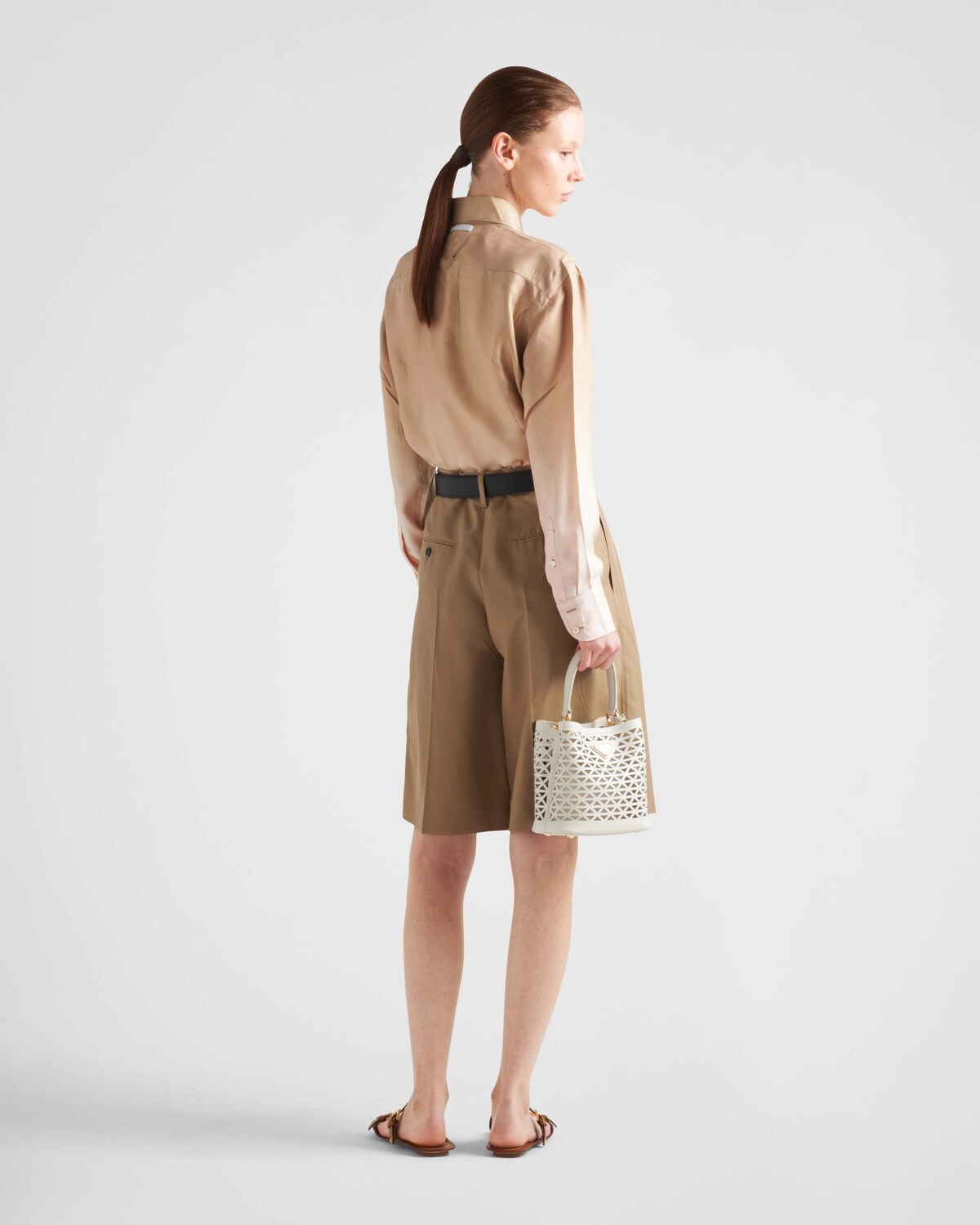 PRADA 26S COLLARED SHIRT 728 main image 0