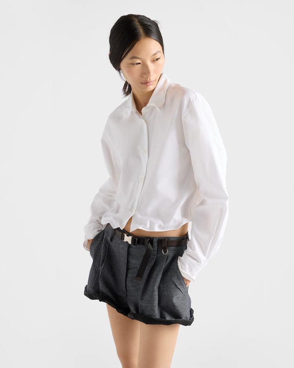 Shapeable cotton shirt Shapeable cotton shirt