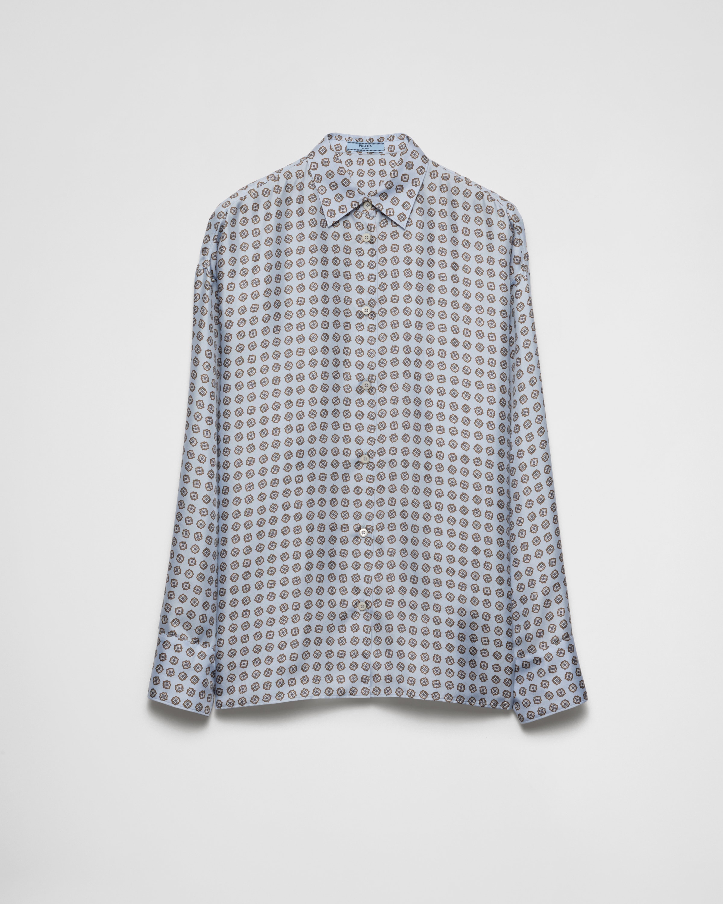 Prada Printed Twill Shirt