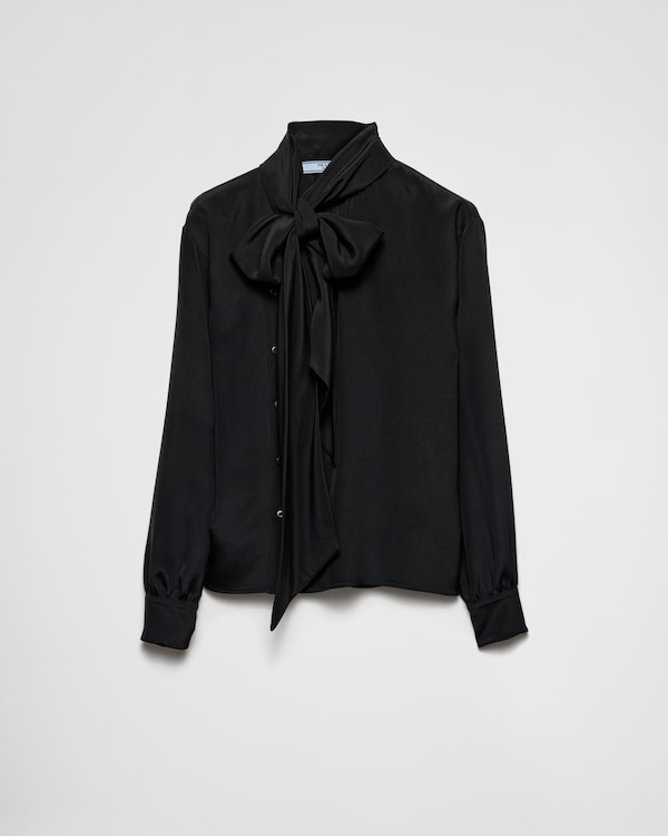Prada Black linen shirt | TheDoubleF