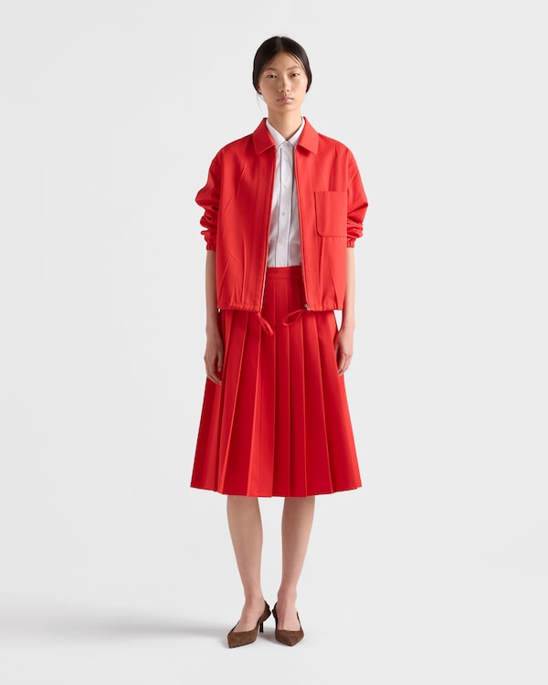 Short-sleeved poplin shirt - White Short-sleeved poplin shirt - White