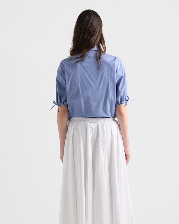 Fil-à-fil shirt - Navy Fil-à-fil shirt - Navy