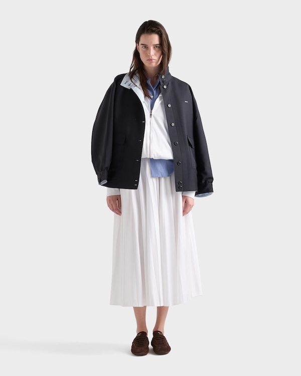 Fil-à-fil shirt - Navy Fil-à-fil shirt - Navy