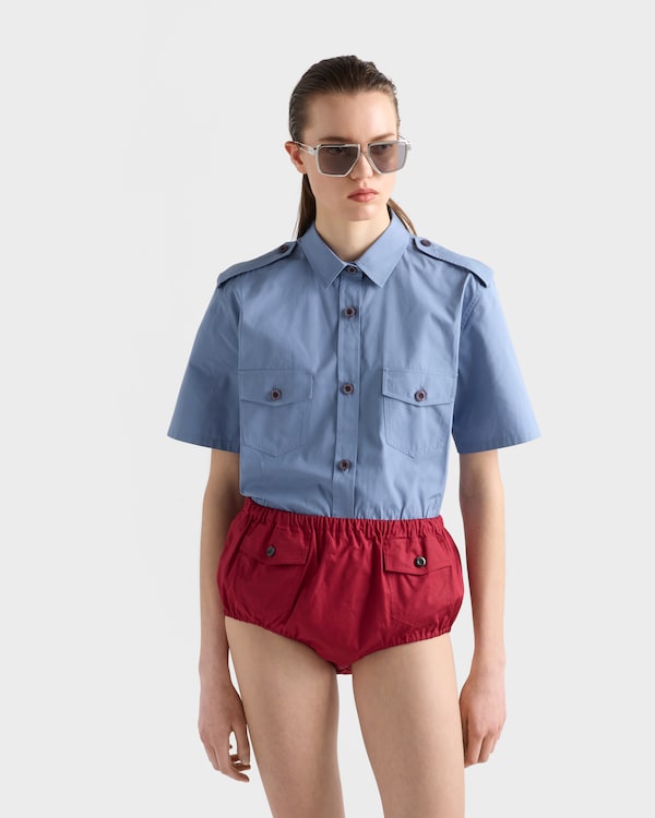 Cotton poplin shirt - Aviator Blue Cotton poplin shirt - Aviator Blue