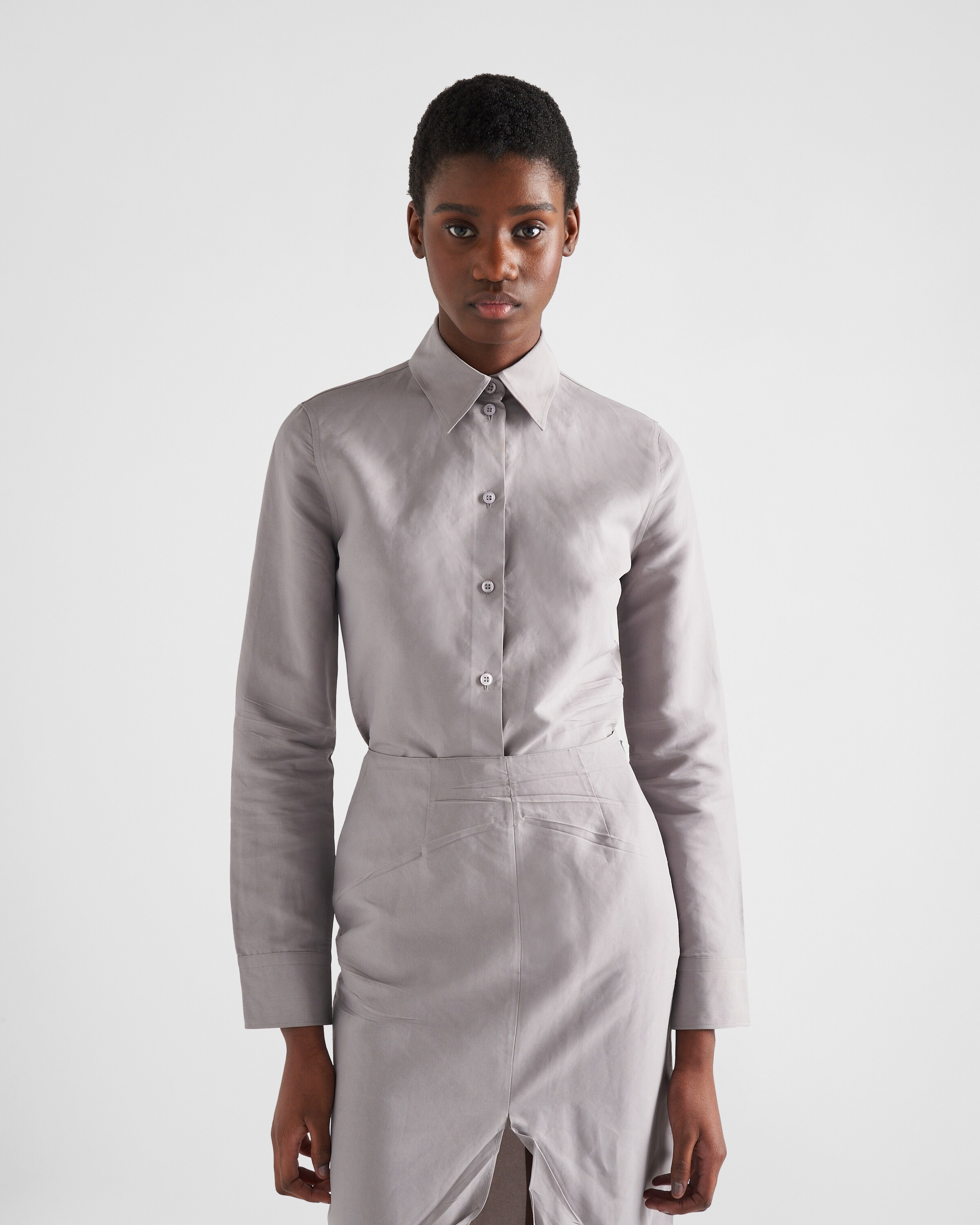 Prada Paper\u002Dbased technical fabric shirt 3
