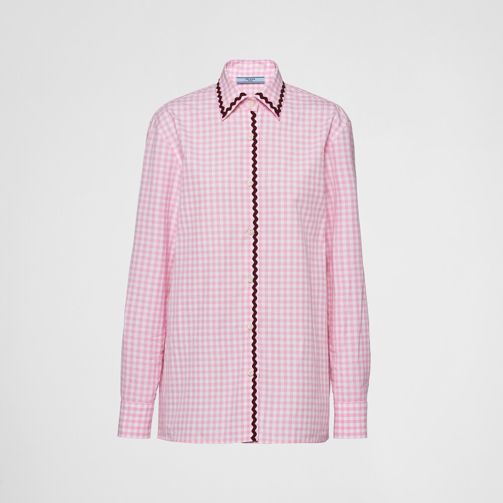 Prada Chemise à carreaux Vichy 1