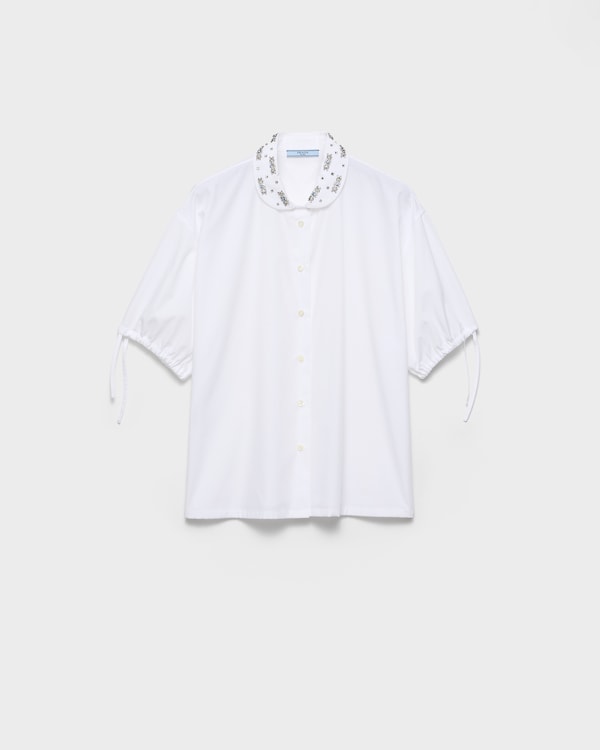 Poplin shirt - White Poplin shirt - White
