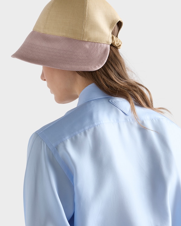 Silk poplin shirt - Sky Blue Silk poplin shirt - Sky Blue