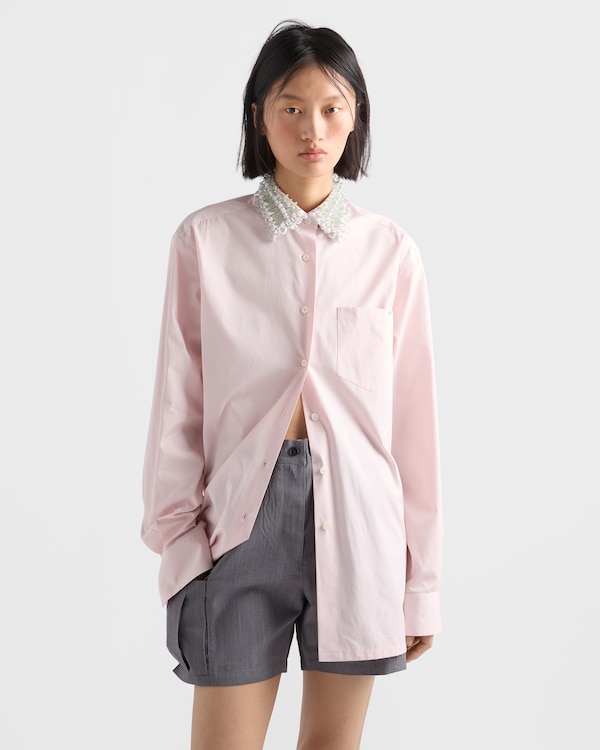 Poplin shirt - Alabaster Pink Poplin shirt - Alabaster Pink