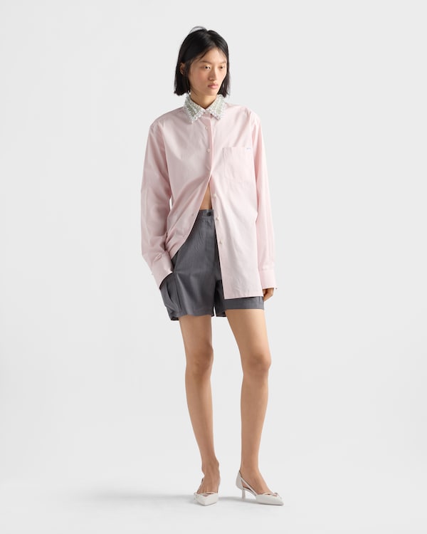 Poplin shirt - Alabaster Pink Poplin shirt - Alabaster Pink