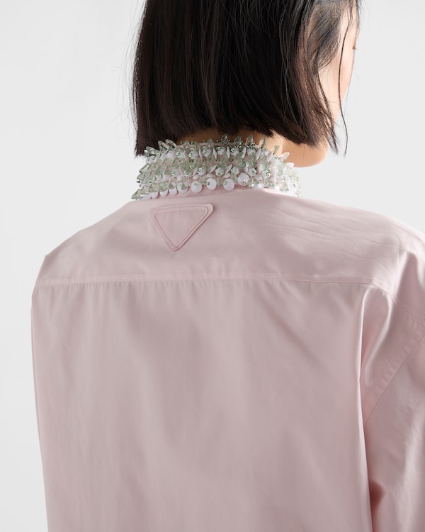 Poplin shirt - Alabaster Pink Poplin shirt - Alabaster Pink
