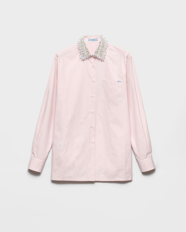 Poplin shirt - Alabaster Pink Poplin shirt - Alabaster Pink